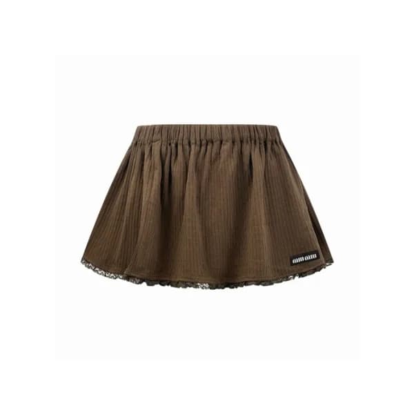 미우미우 여성 미디 스커트 - Miumiu Womens Midi Skirt - mic154… - 1