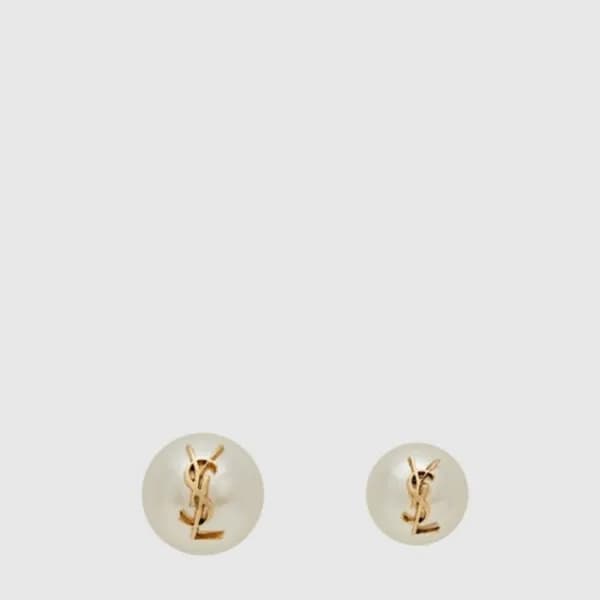 입생로랑 여성 펄 이어링 - Saint Laurent Womens Pearl Earring… - 1
