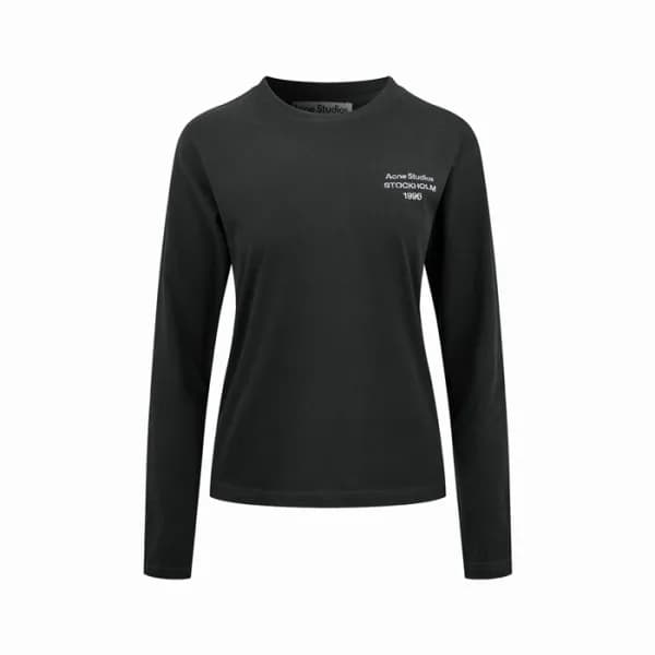 아크네 여성 라운드 긴팔티 - Acne Womens Round Tshirt - anc16444x