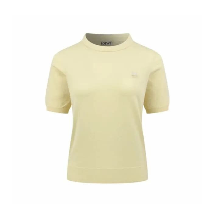 로에베 여성 라운드 반팔티 - Loewe Womens Round Tshirt - loc17382x