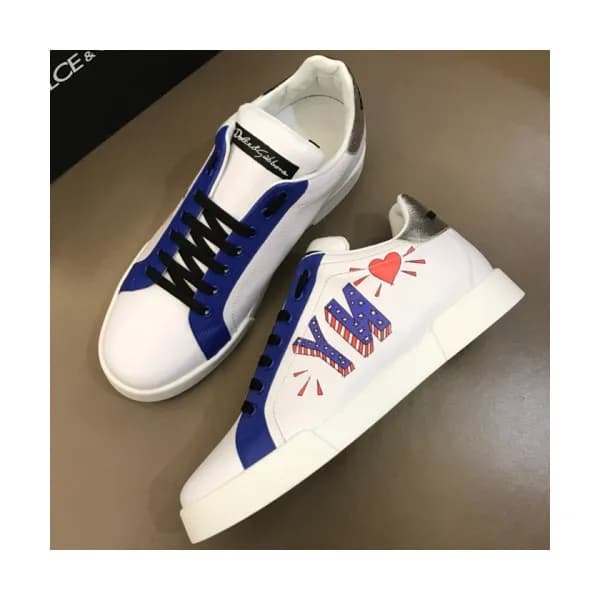 DOLCE&GABBANA 2018 MENS LEATHER SKEAKERS - 돌체앤가바나 … - 1