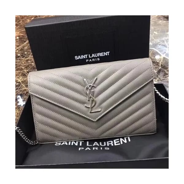 Saint Laurent Women Monogram Chain Shoulder Bag,22… - 1