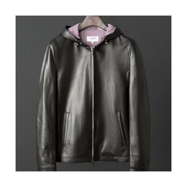 [미러급] Thom Browne 2018 Mens Leather Jacket - 톰브라운 …