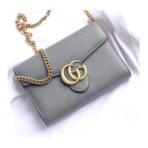Gucci GG Marmont Chain Shoulder Bag,20CM - 구찌 GG 마… - 1