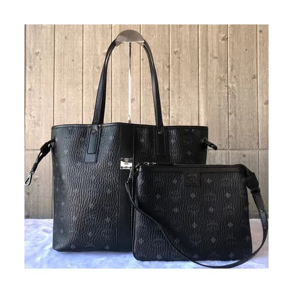 MCM Visetos Tote Shoulder Shopper Bag,33cm - 엠씨엠 여… - 1