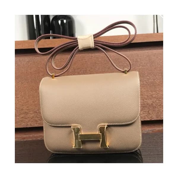 Hermes Constance Leather Shoulder Bag,19cm - 에르메스 … - 1