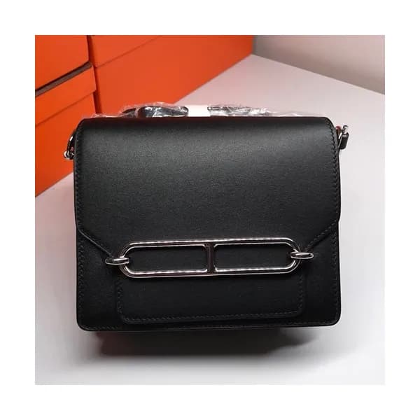 Hermes Roulis Swift Leather Shoulder Bag ,19cm - 에… - 1