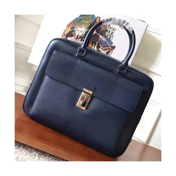 Prada Saffiano Mens Business Bag ,37CM - 프라다 사피아노 … - 1