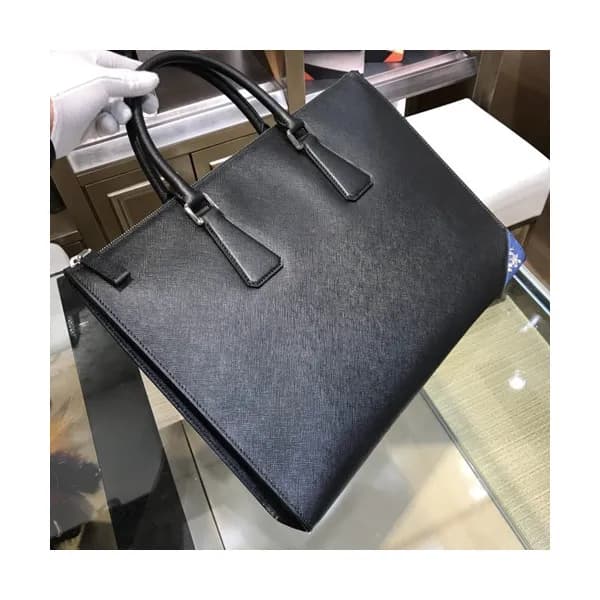 Prada 2018 Saffiano Mens Business Bag ,38CM - 프라다 … - 1
