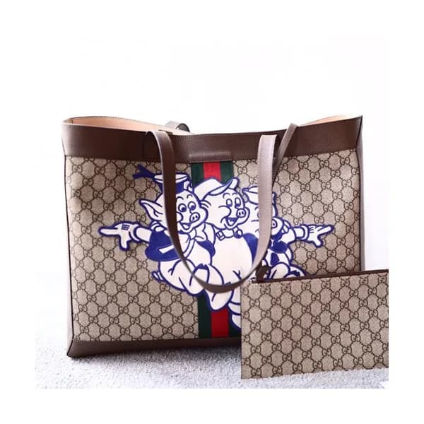 Gucci 2019 Ophidia Supreme Women Tote Shoulder Bag… - 1