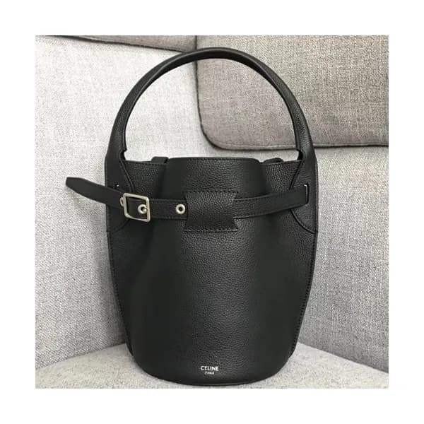 Celine 2019 Leather Nano Bigbag Bucket Tote Should… - 1