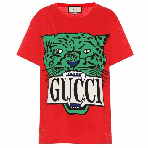 [트렌디]Gucci 2019 Mm/Wm Printing Logo Slim Fit Cotto… - 1