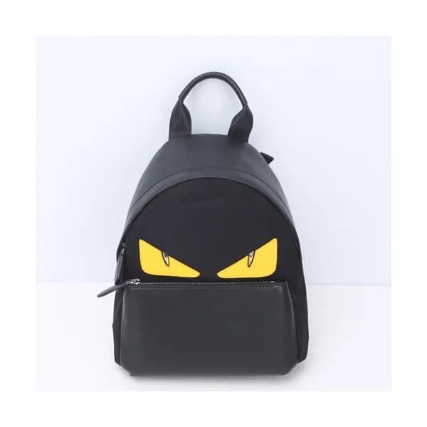 Fendi 2019 Nylon&Leather Bag Bugs Back Pack ,30/38… - 1