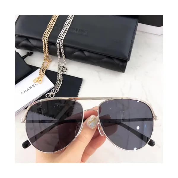 Chanel 2019 Mm/Wm Trendy Metal Frame Sunglasses - … - 1