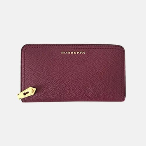 Burberry 2019 Leather Milton Zip Round Wallet - 버버… - 1