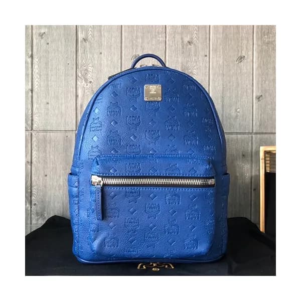 MCM 2019 Leather Back Pack,26cm - 엠씨엠 2019 레더 남여공용… - 1
