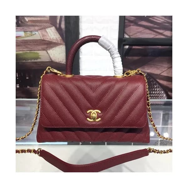 Chanel 2019 Coco Chain Handle Shoulder Bag,23CM - … - 1