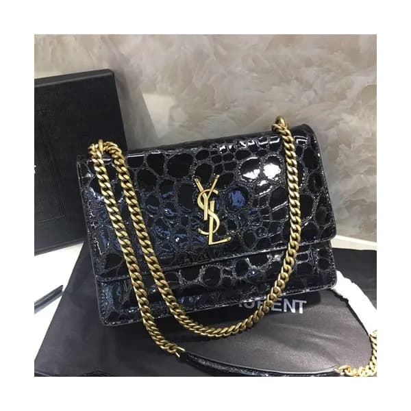 Saint Laurent 2019 Women Monogram Shoulder Bag,22C… - 1