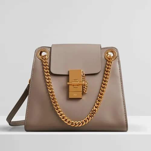 Chole 2019 Annie Leather Shoulder Bag, 22cm - 끌로에… - 1