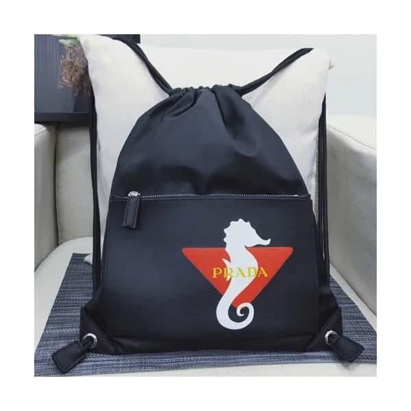 Prada 2019 Nylon&Leather Back Pack ,43CM - 프라다 201… - 1