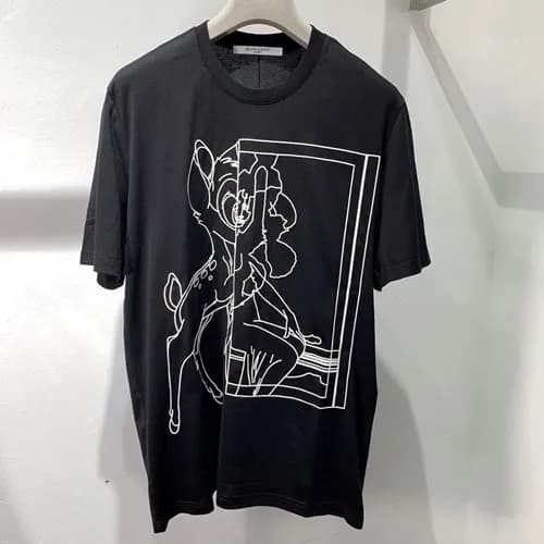 Givenchy 2019 Mm/Wm Logo Oversize Cotton Short Sle… - 1