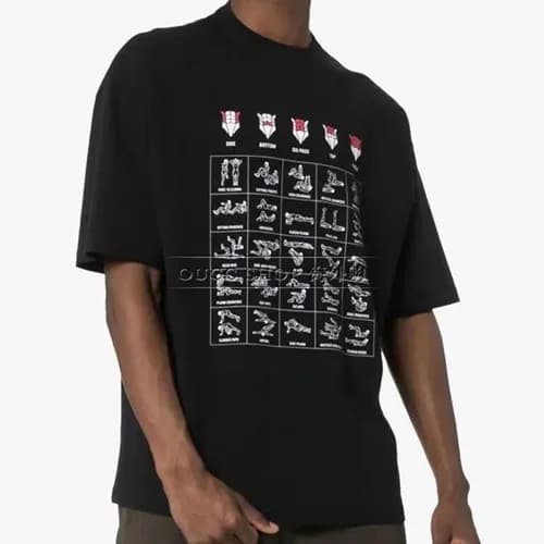 Balenciaga 2019 Mm/WmCrew -neck Cotton Short Sleev… - 1