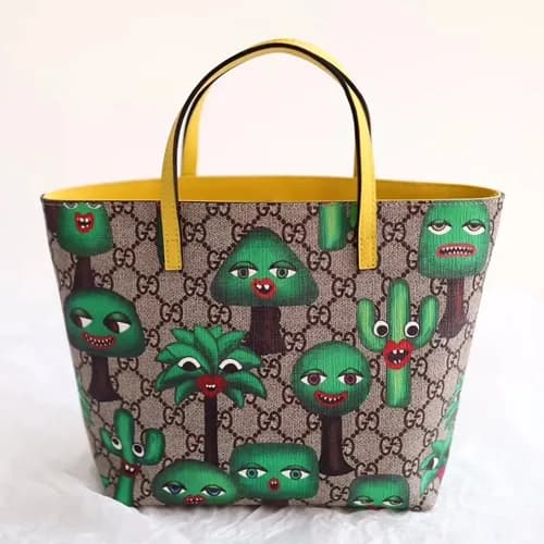Gucci 2019 Supreme Mini Tote Bag,20CM - 구찌 2019 수프… - 1