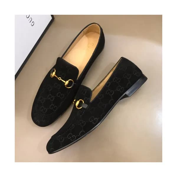 Gucci 2019 Mens Business Horsbit Suede Loafer- 구찌 … - 1