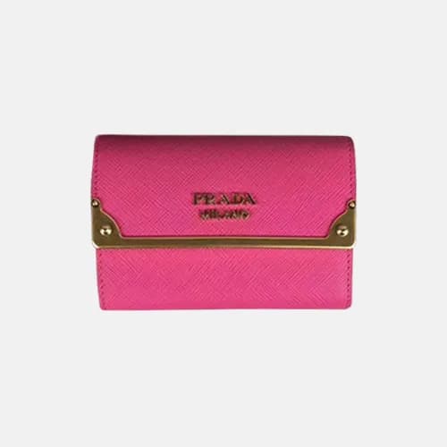 Prada 2019 Ladies Saffiano Leather Wallet 1MH840 -… - 1