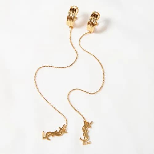 Saint Laurent Vintage Earring -입생로랑 빈티지 이어링 Sai00… - 1