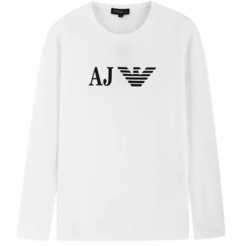 Armani 2019 Mens Cotton T-shirt - 알마니 2019 남성 코튼 긴… - 1