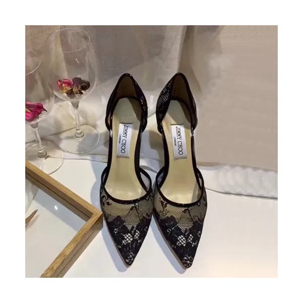 Jimmy Choo 2019 Ladies Lace High Heel - 지미츄 2019 여… - 1