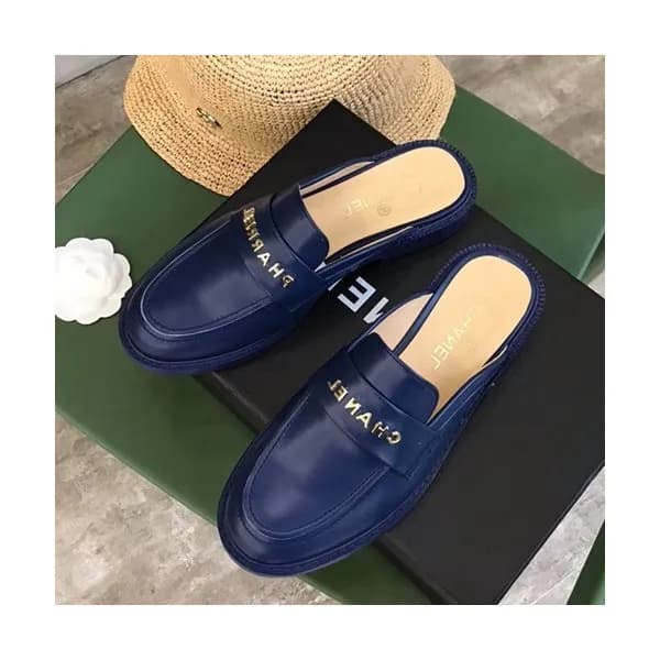 Chanel 2019 Ladies Leather Bloafer Slipper - 샤넬 20… - 1