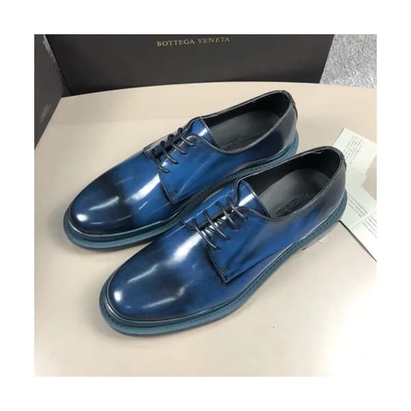 Bottega Veneta 2019 Mens Leather Oxford Shoes - 보테… - 1