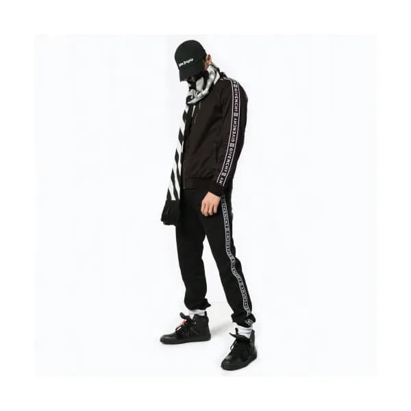 Givenchy Mens Silket Training Pants - 지방시 남성 실켓 트레… - 1