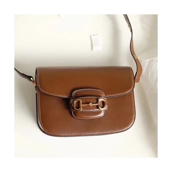 Gucci 2019 Horsebit Leather Shoulder Bag,25CM - 구찌… - 1