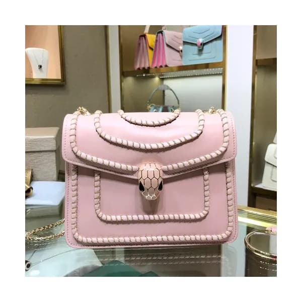 Bvlgari 2019 Serpenti Chain Shoulder Bag,20CM - 불가… - 1