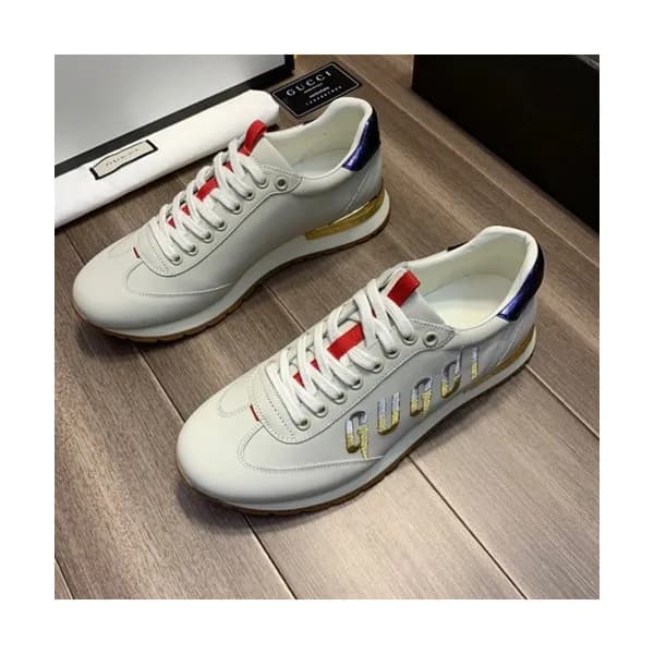 Gucci 2020 Mens Leather Sneakers - 구찌 2020 남성용 레더… - 1