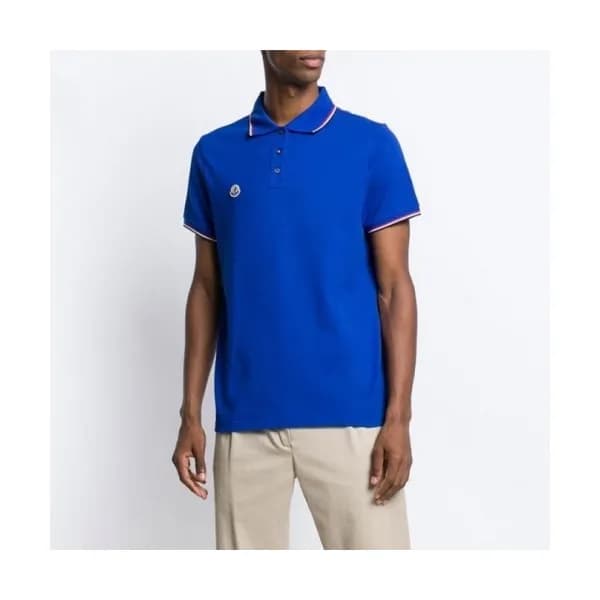 [매장판]Moncler 2020 Mens Logo Cotton Short Sleeved P… - 1