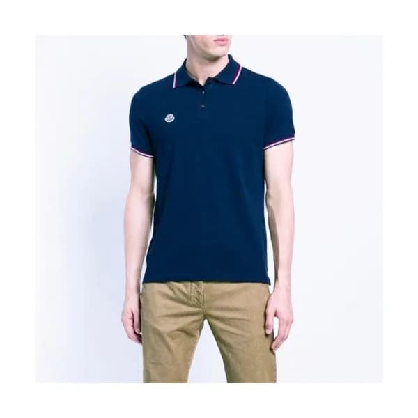 [매장판]Moncler 2020 Mens Logo Cotton Short Sleeved P… - 1