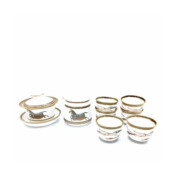 Hermes 2020 Ceramic Tea Cup Set - 에르메스 2020 세라믹 찻잔… - 1