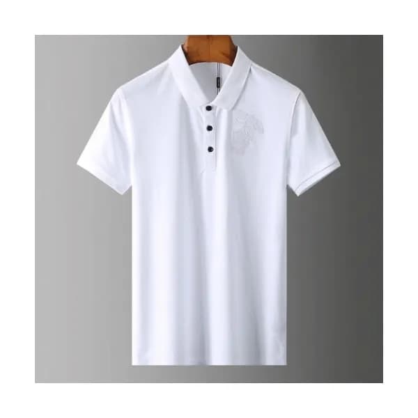 [베르사체]Versace 2020 Mens Logo Silket Short Sleeved … - 1