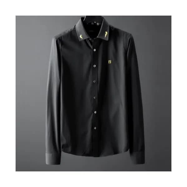 Fendi 2020 Mens Logo Buesiness Cotton Tshirts - 펜디… - 1