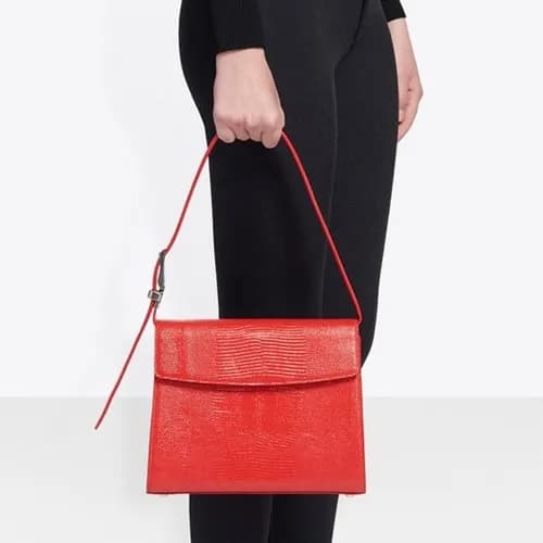 Balenciaga 2020 Ghost Leather Tote Shoulder Bag,26… - 1
