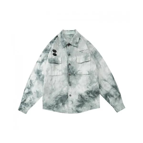 Off-white 2020 Mens Logo Casual Denim Jackets - 오프… - 1