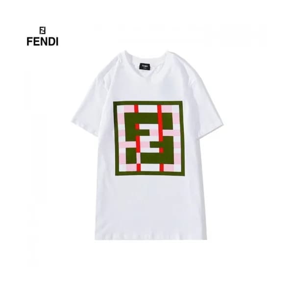 [펜디]Fendi 2020 Mens Logo Casual Short Sleeved Tshi… - 1