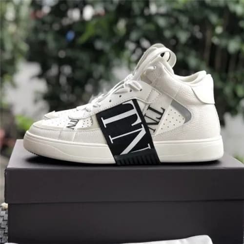 Valentino 2020 Men's Leather Sneakers - 발렌티노 2… - 1