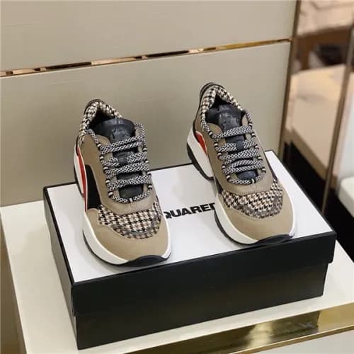 Dsquared 2020 Men's Leather Sneakers - 디스퀘어드 2… - 1