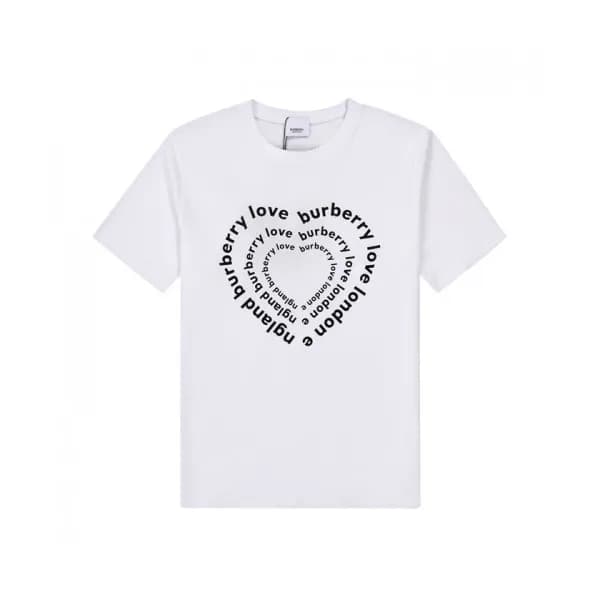 [버버리]Burberry 2021 Mm/Wm Logo Cotton Short Sleeved… - 1