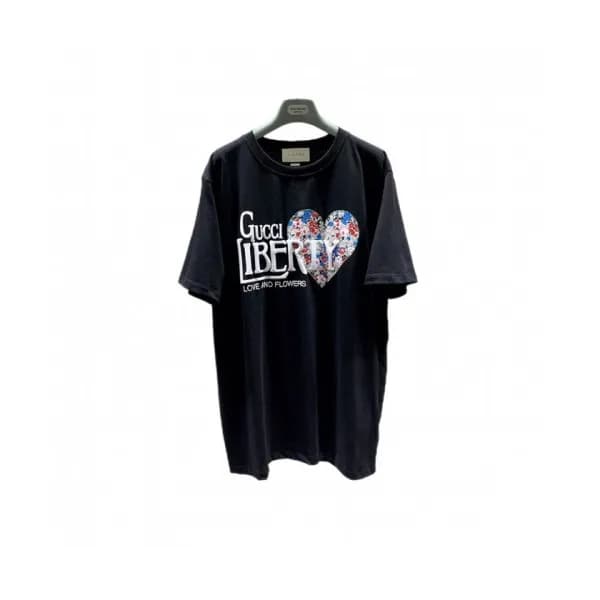 [매장판]Gucci 2021 Mm/Wm Logo Short Sleeved Tshirts -… - 1